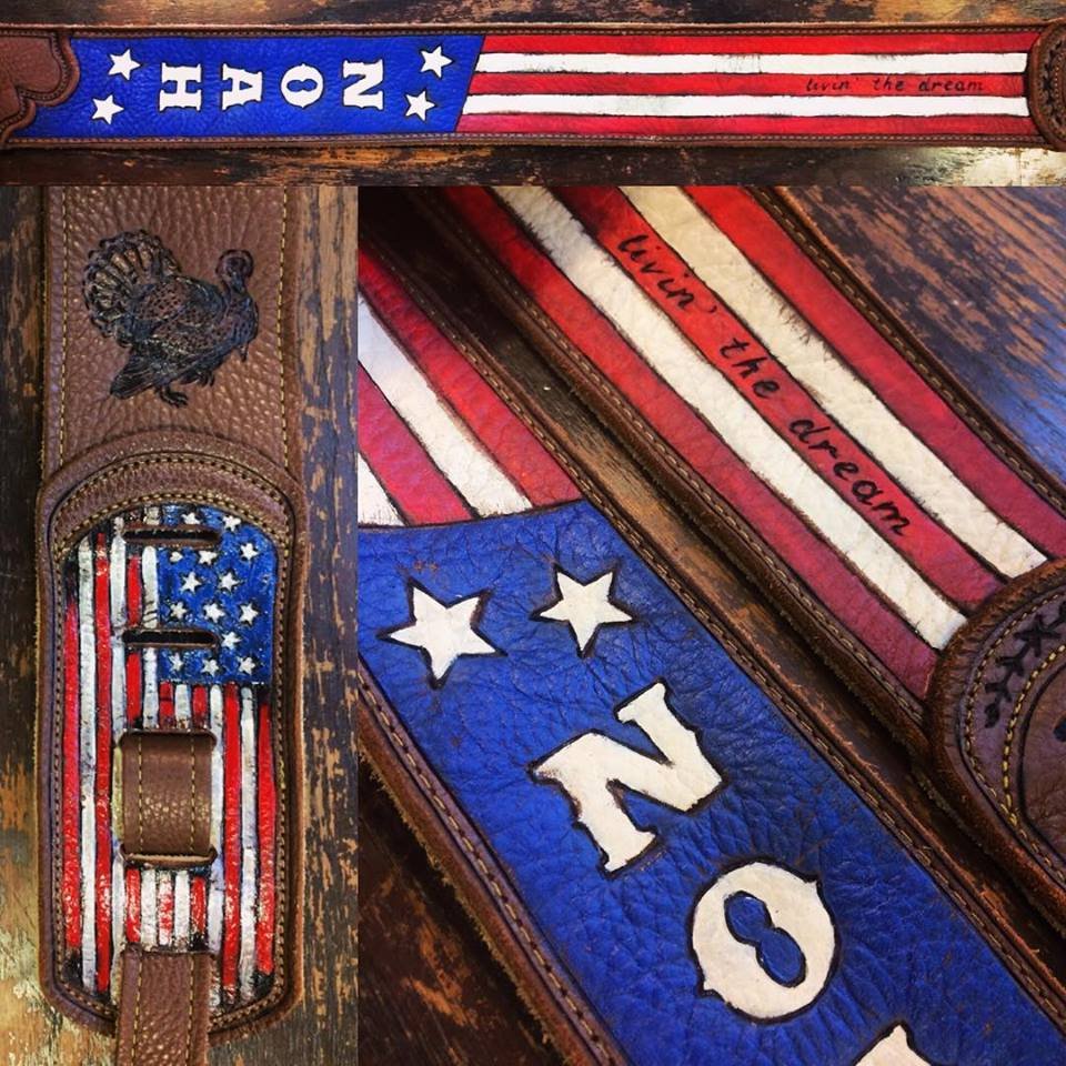 Personalized Guitar Strap Custom Order – BurnWizard