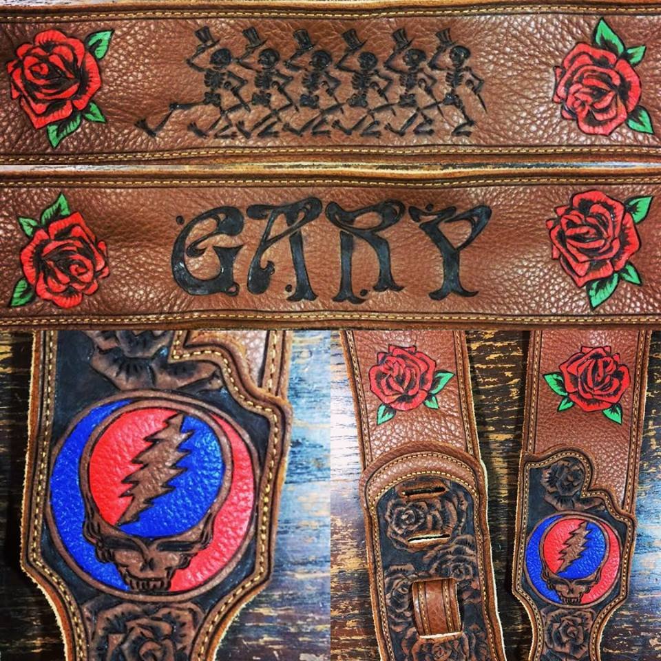 Personalized Guitar Strap Custom Order – BurnWizard