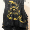 scully-leather-biker-vest-painted-snake-dont-tread-on-me